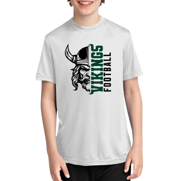 Vikings Football - Youth Performance Tee Thumbnail